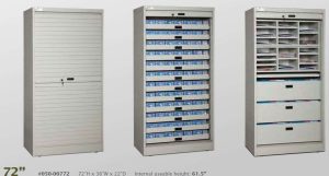 72" STORAGE CABINET 72"H X 36"W X 22"D,