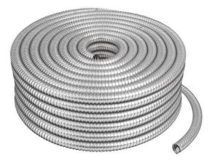 TUBO FLEXIBLE 1/2 CROMADO LM-CR-12-100 NIPPON AMERICA