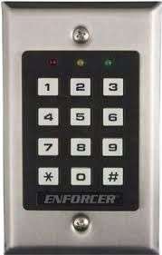 TECLADO ACCESO SK-1011-SQ 5A 100 CODIGOS SECO LARM