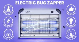LAMPARA MATA INSECTOS 2800V LIBA CON 2 BOMBILLO DE REMPLAZO #B07T74ZTZN
