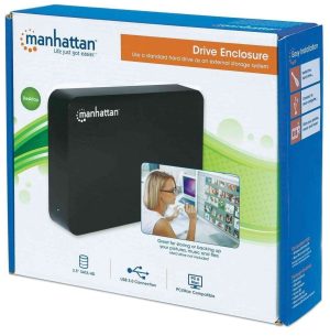 ENCAPSULADOR SATA 3.5 - USB 2.0 130295 MANHATTAN