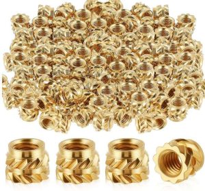 INSERTOS ROSCADOS M3 X D5 X L4 TUERCAS MÉTRICAS YAOCOM 500 PIEZAS