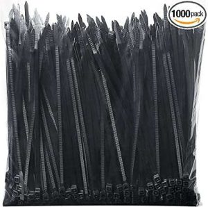 AMARRA PLASTICA 8" MVYC NEGRA PACK 1000 UDS #B0BHYY4CJ7