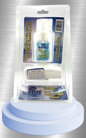 LIMPIADOR MONITOR CRISTAL C/TOALLA SABO 53-0699