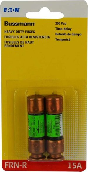 FUSIBLE FRN-R-15 15 AMP 250V FUSETRON DUAL ELEMENT