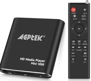 REPRODUCTOR MULTIMEDIA HDMI.), HA0053B AGPTEK REPRODUCTOR MP4 DE 1080P: FULL HD 1080P A 60HZ SOPORTA