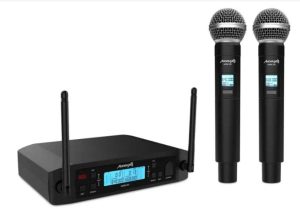 MICROFONO INAL. DUAL AUDIBAX AWM201