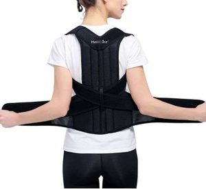 "CORRECTOR DE POSTURA HAILICARE UNISEX SIZE M 29 A 35"""