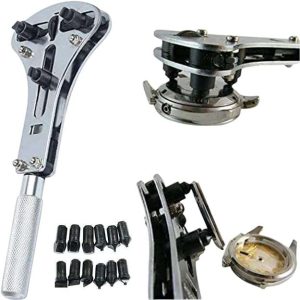 KIT DE HERRAMIENTA ABRIDOR DE CAJA TRASERA DE RELOJ AJUSTABLE EOOCVT #B085BRN17T