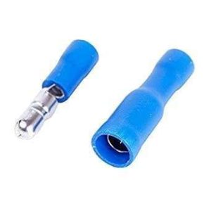 TERMINAL MACHO BULLET 16-14 AZUL .157