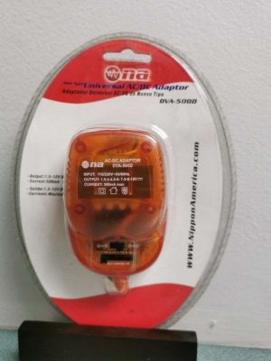 ADAPTADOR UNIV. 500MA DVA-500D NIPPON AMERICA