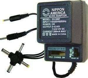 ADAPTADOR UNIV. 300MA DV3467 NIPPON AMERICA