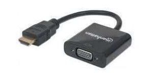 CONVERTIDOR HDMI A VGA M/H 151467 MANHATTAN