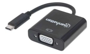 CONVERTIDOR USB C A VGA 3.1 # 151771 MANHATHAN