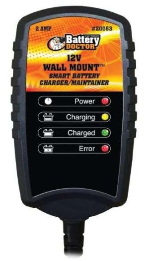 CARGADOR BATERIA 12V 2A #20063 DOCTOR BLACK WIRTHCO