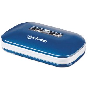 CONCENTRADOR USB 2.0 7 PUERTOS #161039 MANHATTAN