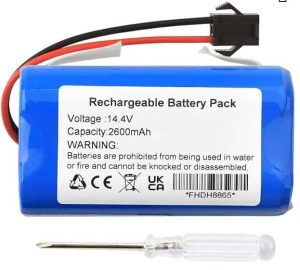 BATERIA REC. 14.4V 2600MAH PARA ASPIRADORA TESVOR SUN-INTE