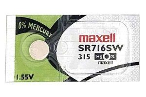 BATERIA 315 (SR716W) MAXELL # 315
