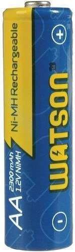BATERIA REC. AA NIMH 2300MAH B/8 WATSON