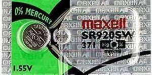 BATERIA 371 (SR920) MAXELL #5371