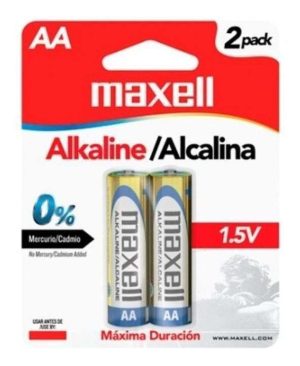 BATERIA AA B/2 ALCALINA MAXELL
