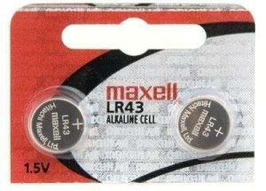 BATERIA LR43 MAXELL #3343