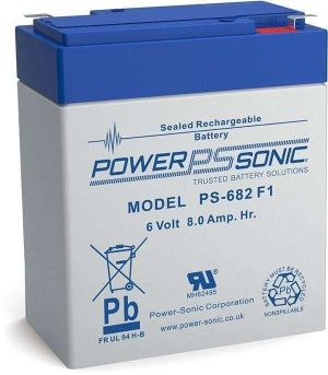 BATERIA REC. 6V-9AH PS-682 POWER SONIC