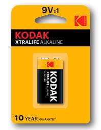 BATERIA 9V ALCALINA KODAK