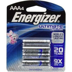 BATERIA AAA LITIO ENERGIZER ULTIMUN EULAAA4D