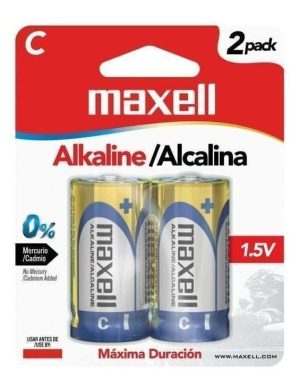 BATERIA C ALCALINA B/2 MAXELL # 1125