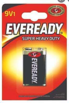 BATERIA 9V ALCALINA EVEREADY GOLD