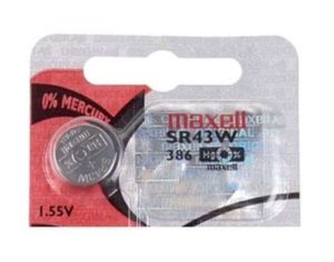 BATERIA 386 (SR43W) MAXELL