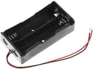 PORTABATERIA 18650 2RANURAS DE 3.7 V PK5