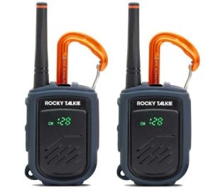 WALKIE TALKIE DE LARGO ALCANCE, RADIO DE MANO FRS, DURACIÓN DE LA BATERÍA DE 4 DÍAS, ROCKY TALKIE -