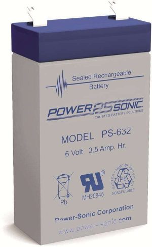 BATERIA REC. 6V-3.5A PS632F1 POWER SONIC