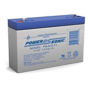 BATERIA REC. 6V-7AH PS-670F2 POWER SONIC