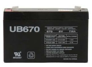 BATERIA REC. 6V-7A F1 CB670-F1 CONTINENTAL BATTERY