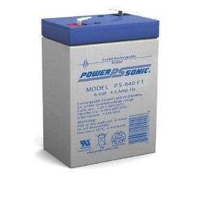 BATERIA REC. 6V-4.5A PS-640F1 POWER SONIC