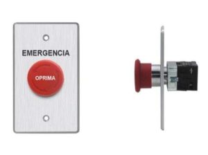 BOTON EMERGENCIA ROJO SOSTENIDO A870M9Z