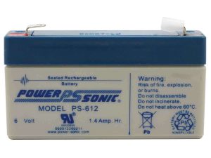 BATERIA REC. 6V-1.4A PS-612F1 POWER SONIC