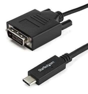 CABLE USB-C A DVI 1 METROS STARTECH - 1920 X 1200 - NEGRO # CDP2DVIMM1MB