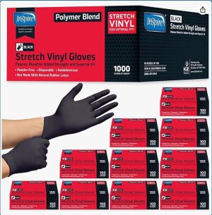 GUANTES LIBRE DE LATEX INSPIRE VINYL SYNTHETIC