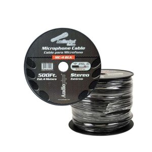 CABLE MICROFONO MC-4BLK STEREO NEGRO