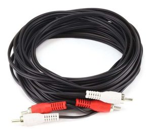 CABLE RCA DOBLE 1.8MTS M-M #659 MONOPRICE