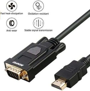 CABLE HDMI A VGA 15P 1.8M M-M BENFEI 000181BLACK