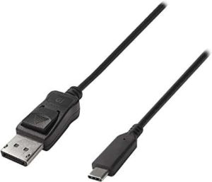 CABLE USB C A DISPLAYPORT 1.5M M-M UNNO TECKNO CB4059BK #850030983589