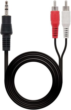 CABLE Y NIPPON AMERICA 1 3.5M A 2 RCA M 30 CMTS