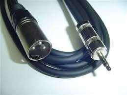 CABLE XLR-M A 3.5 STEREO HMC-406 SKY 1.8MTS