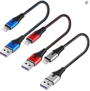 CABLE IPHONE LIGHTNING A TIPO 33 CMS CON CERTIFICACIÓN MFI DE APPLE PARA IPHONE 13/12/11PRO/X/XR/XS