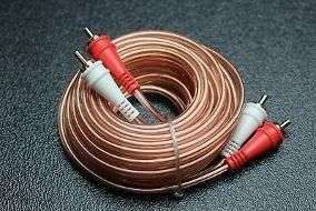 CABLE RCA DOBLE 7.6MTS AMP-G-25 AUDIO PIPE